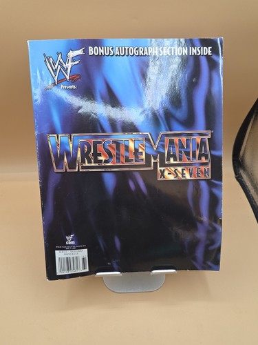 Wrestlemania seven program - wrestlemania, x-seven