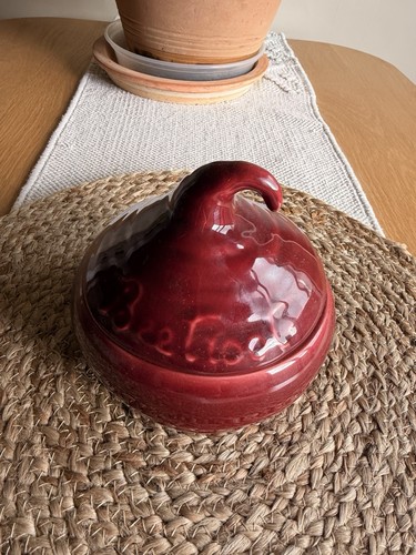 Vintage beetroot storage jar - beetroot,