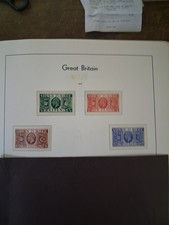 SG453-456 GV 1935 Silver