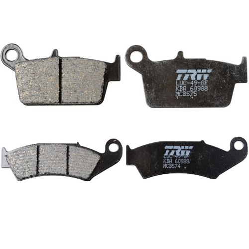 Trw brake pad set - for, honda