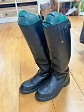 Mens Black Leather Mountain