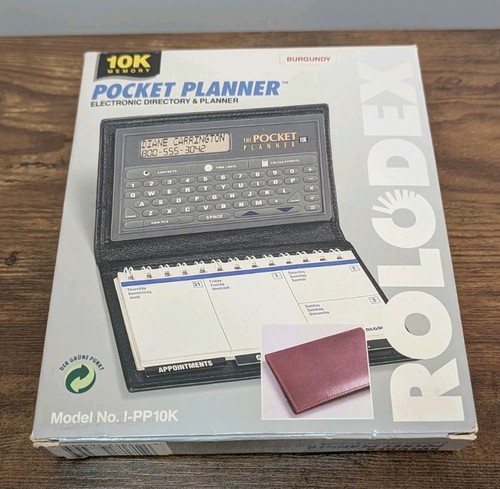 Rolodex pocket planner 10k - pocket,