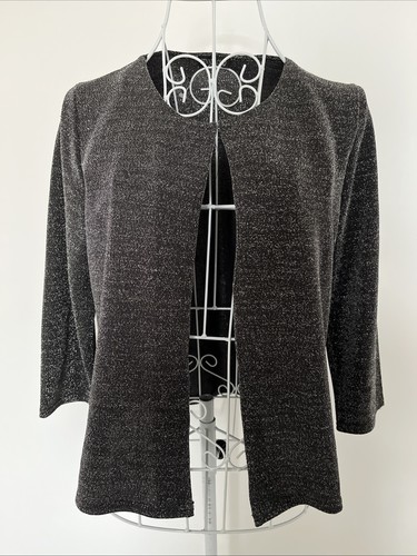 Black sparkly cardigan size - black,