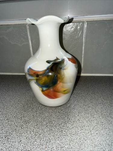 Vintage mid century art glass - mid,