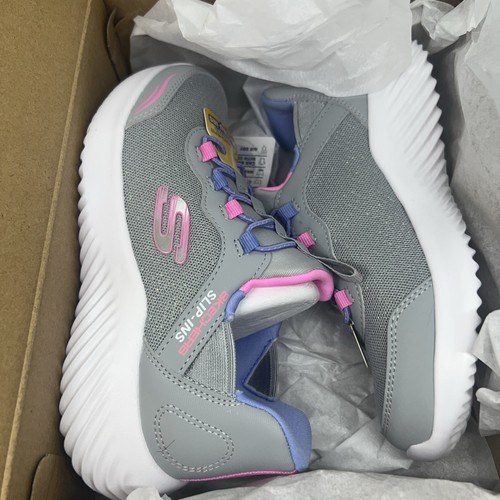 Girls gray skechers - girls,