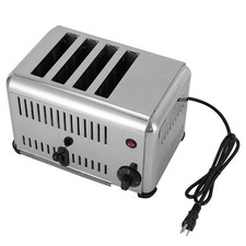 4 Slices Pop-up Toaster Timing