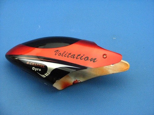 Orange hood heli falcon - hood, rc