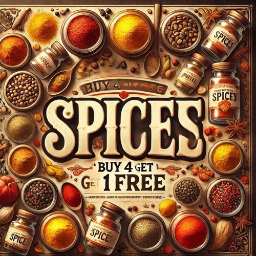 Spices range pick - spices,