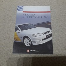 VAUXHALL VECTRA SUPER TOURING POSTER BROCHURE  June 1996 V10426