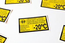 Sticker "PROTECTED TO: -20°