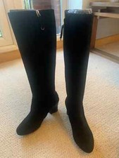 Audley Suede Full Length Boots