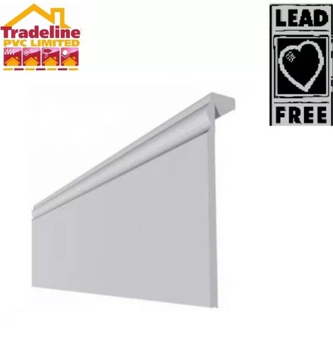 Plastic skirting board cover - plastic,