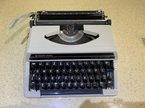 Silver reed sr100 tabulator - reed,