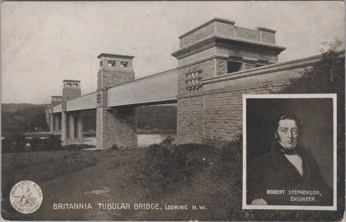 Britannia tubular bridge - tubular,