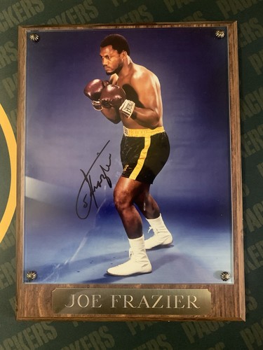 Joe frazier signed original - frazier,