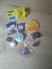 Selection Of Pin Badges. 12 In Total.