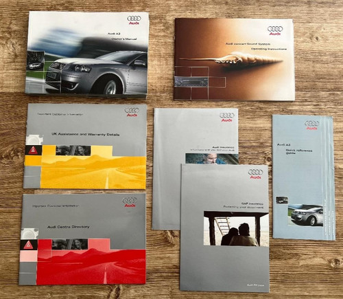 Audi owners manual handbook - owners,