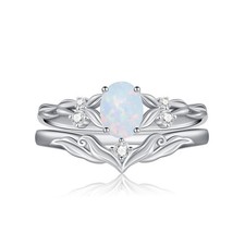 YDD Opal Engagement Rings for