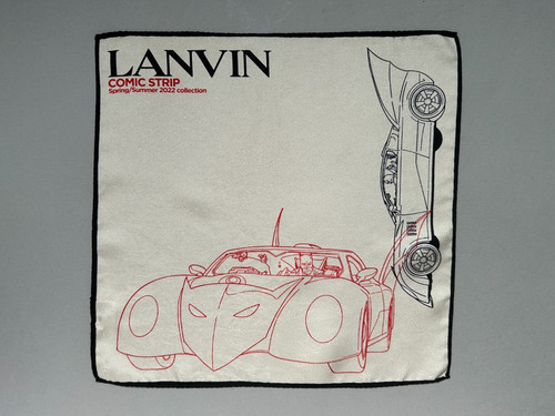 Lanvin comics silk rolled - dc,