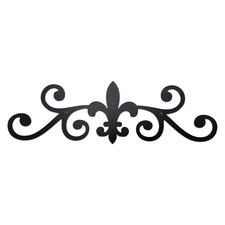 Rustic Metal Scroll Wall Art