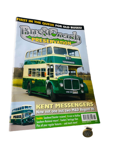 Magazine bus coach - bus,