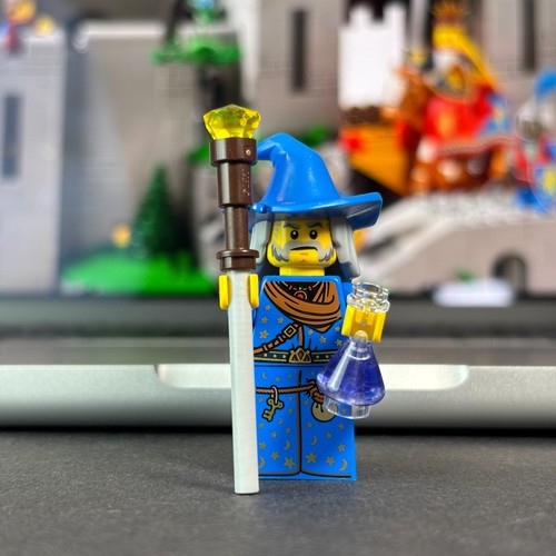 Lego blue wizard minifigure - lego®,