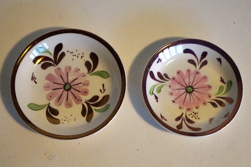 Grays pottery pair of lustre - grays,