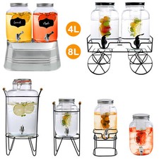 Glass vintage beverage - 4l/8l,
