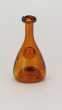 Kastrup Holmegaard Amber Viking Glass Carafe Decanter Bottle Ole Winther Danish