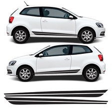 Twin Racing Side Stripes Decal