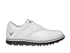 Callaway T-Series Luxe Golf Shoes Mens White Size UK 8 EU 42 #REF328