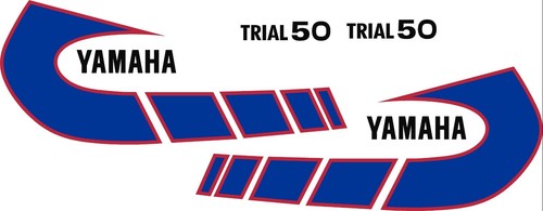 Yamaha ty50 graphics stickers - yamaha,