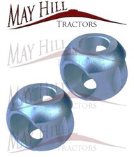 PAIR Category Cat 1 + 2 Dual Linkage Link ball Massey Ferguson 135 165 Tractor