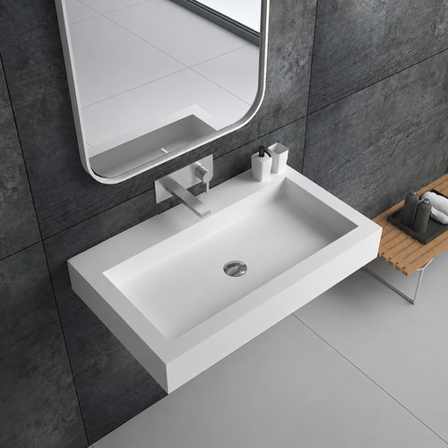 Wall hung bathroom - wall,