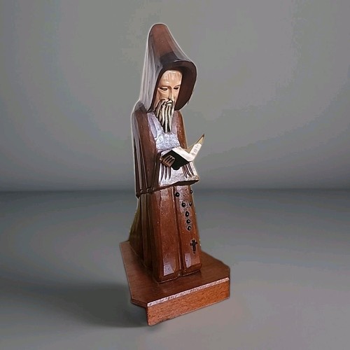 Monk hand crafted wood - monk,