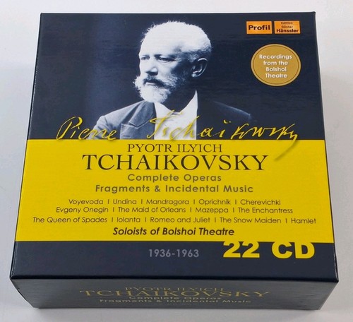 Tchaikovsky complete operas - tchaikovsky:,