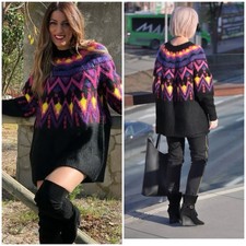 Zara New Oversized Jacquard