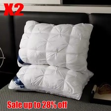 2x Hotel Quality Large Pillows