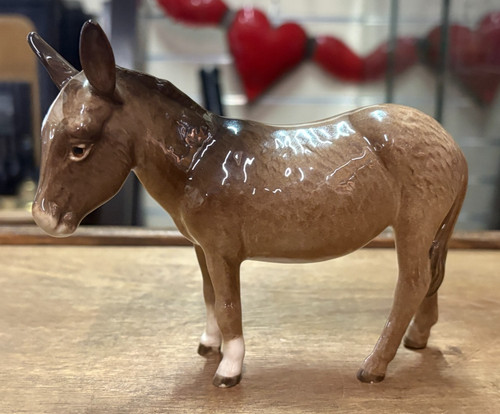 Lovely vintage beswick donkey - vintage,