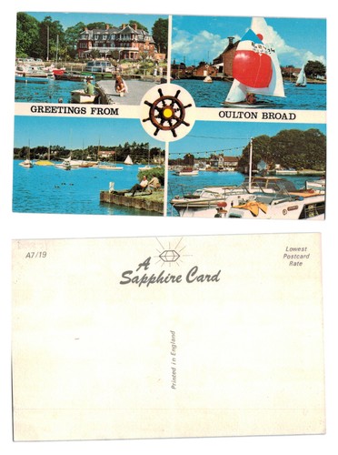 Postcard greetings from - postcard,