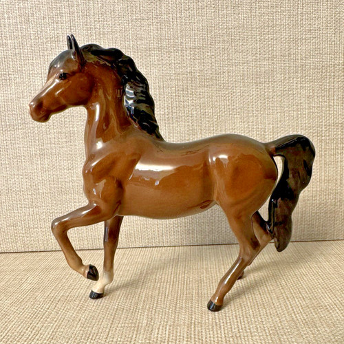 Beswick brown glossy prancing - beswick,