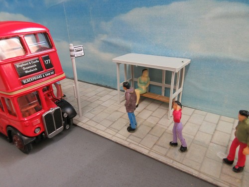 Bus shelters printed and - bus,