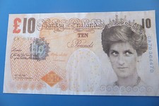Banksy Original Princess Di-Faced Tenner, Barely legal, Dismaland, Notting Hill