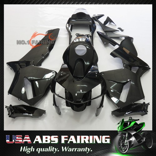 Glossy black fairings - glossy, kit