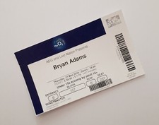 Bryan Adams Memorabilia - MINT
