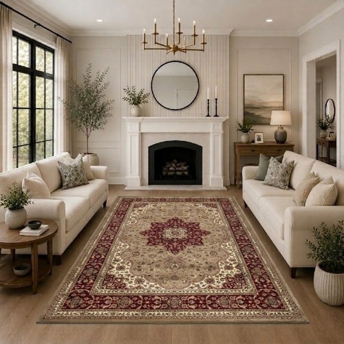 Large traditional floral area - large,