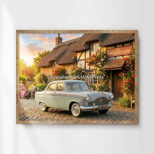 Ford zephyr car - ford, 1950s