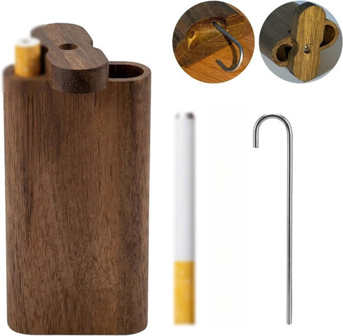Walnut storage box with - walnut,