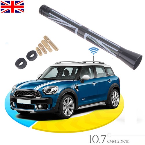 Black car aerial antenna - black,