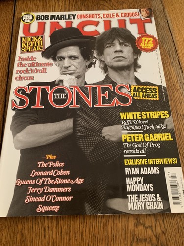 Uncut music magazine rolling - magazine,